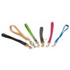 Short textile leashes