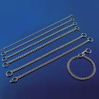 Chrome chains in various lengths and widths